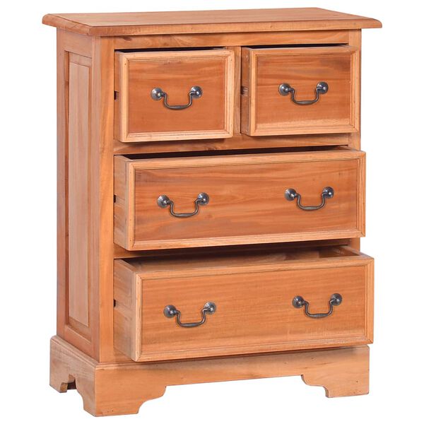 vidaXL Kommode Massivholz Mahagoni
