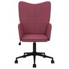 vidaXL Relaxsessel Weinrot Stoff