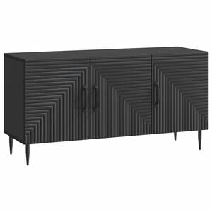 vidaXL TV-Schr&auml;nk Schwarz 99 x 34,5 x 50 cm Holzwerkstoff