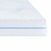 vidaXL Matratze Wei&szlig; 90 x 200 cm Jacquard-Stoff