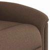 vidaXL Relaxsessel mit Aufstehhilfe Braun Stoff