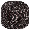 vidaXL Mehrzweck-Allzweckseil 10 mm 25 m Schwarz und Rot PP