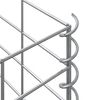 vidaXL Gabionen-Hochbeete 4 Stk. 30x30x50/100/150/200 cm Eisen