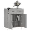 vidaXL Sideboard Grau Sonoma 69,5x34x90 cm Holzwerkstoff