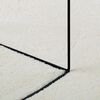 vidaXL Teppich OVIEDO Kurzflor Creme 200x280 cm