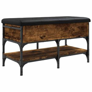 vidaXL Schuhbank R&auml;uchereiche 82x42x45 cm Holzwerkstoff