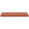 vidaXL Wandregal Wandmontiert 4 pcs Rot 60 x 23 x 4 cm Holzwerkstoff