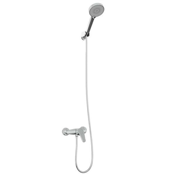 vidaXL Duschkopf Set Chrom G 1 / 2 Zoll