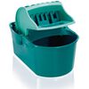 Leifheit Wischtuchpresse mit Bodenwischer Set Profi Compact Gr&uuml;n 55092