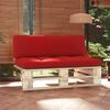 vidaXL Outdoor-Mittelsofa Paletten Impr&auml;gniertes Kiefernholz