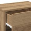 vidaXL Wand-Nachttische 2 Stk. Artisan-Eiche