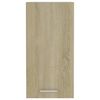 vidaXL H&auml;ngeschrank Sonoma-Eiche 29,5x31x60 cm Holzwerkstoff