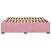 vidaXL Bettgestell Rosa 180x200 cm Samt