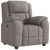 vidaXL Relaxsessel Taupe Stoff