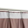 vidaXL Verdunkelungsvorh&auml;nge Haken 2 Stk. Samt Antik-Rosa 140x225cm