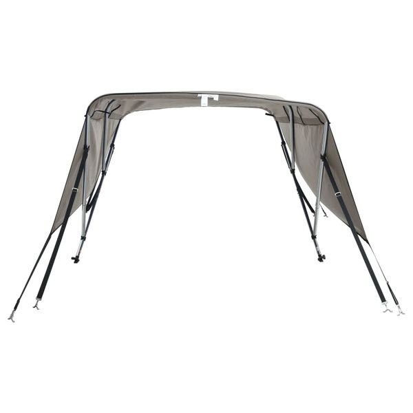 vidaXL 3-Bow Bimini-Top mit Seitenteilen 183x(137-152)x137 cm