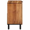 vidaXL Waschbeckenschrank mit Regal Massivholz Akazie 62 x 33 x 58 cm