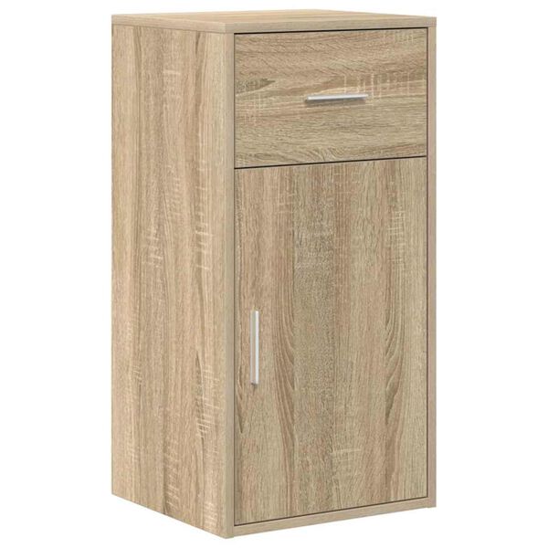 vidaXL Sideboard Sonoma-Eiche 38 x 34,5 x 75 cm Holzwerkstoff