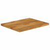vidaXL Tischplatte mit Baumkante 70x60x2,5 cm Massivholz Mango