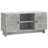 vidaXL TV-Schr&auml;nk 102 x 34,5 x 50 cm Betongrau Holzwerkstoff