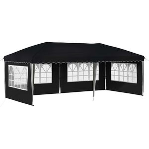 vidaXL Pop-up Partyzelt 575 x 289 x 245 cm Antrazit
