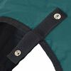vidaXL Pferdedecke Dunkelgr&uuml;n und Schwarz 155 cm Polyester