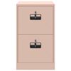 vidaXL Aktenschrank Rosa 44 x 50 x 106,5 cm Kaltgewalzter Stahl