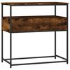 vidaXL Konsolentisch R&auml;uchereiche 75x40x75 cm Holzwerkstoff