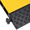 vidaXL Kabelbr&uuml;cke 2 Kan&auml;le Gummi 90 cm