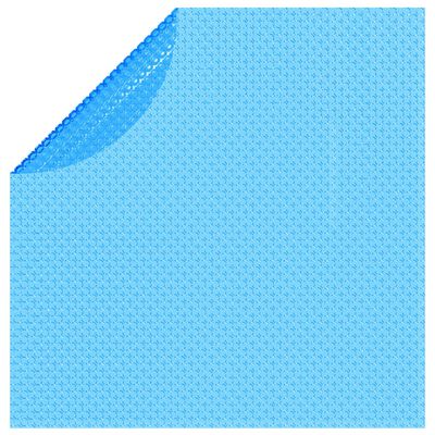 Runde Pool-Abdeckung PE Blau 549 cm