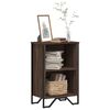 vidaXL B&uuml;cherregal Braun Eichen-Optik 50x31x74,5 cm Holzwerkstoff