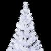 vidaXL K&uuml;nstlicher Weihnachtsbaum Beleuchtung Kugeln 210cm 910 Zweige