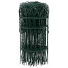 vidaXL Beetzaun Pulverbeschichtetes Eisen 10x0,4 m
