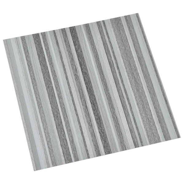 vidaXL Bodenplanken 55 pcs Hellgrau 5,11 m&sup2; PVC