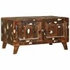 vidaXL Couchtisch Mehrfarbig Massives upgecyceltes Holz