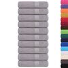 vidaXL Handt&uuml;cher FROGN 10 Stk. Grau 50x100 cm 360 g/m&sup2;