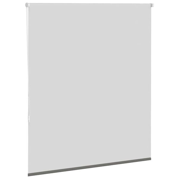vidaXL Verdunkelungsrollo Grau 130x130cm Stoffbreite 126,6cm Polyester