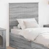 vidaXL Kopfteil mit Kopfteil Graues Sonoma 75 cm Holzwerkstoff