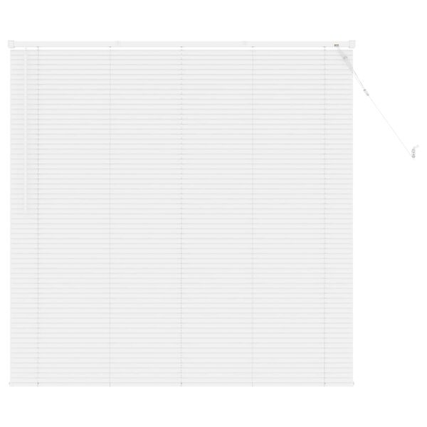 vidaXL Venetianer Jalousie Verstellbar Wei&szlig; 150 x 130 cm PVC