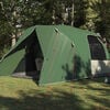 vidaXL Kuppelzelt mit abnehmbarem Regenverdeck Gr&uuml;n 455 x 252 x 178 cm