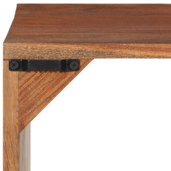 vidaXL Wandregal 40x30x40 cm Massivholz Akazie