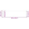vidaXL Seitenmarkise Ausziehbar 600x160 cm Braun