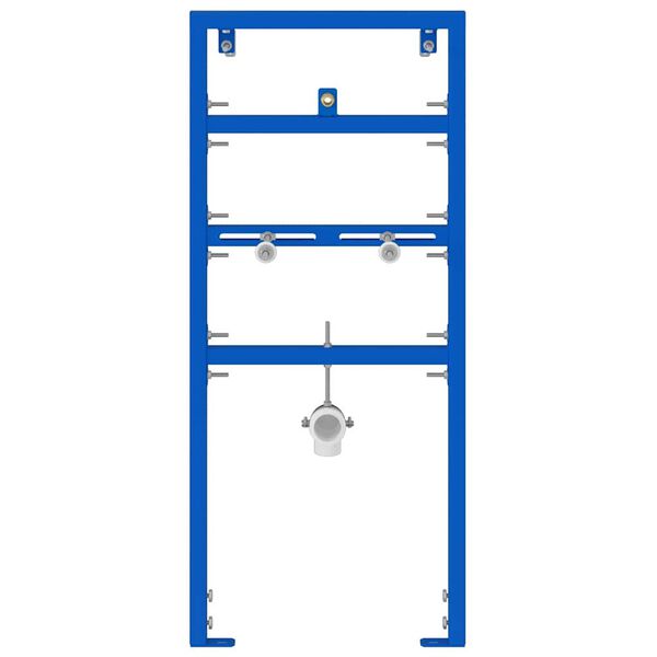 vidaXL Badezimmer Wandst&uuml;tze Blau 50 x 3 x 112 cm