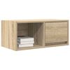 vidaXL TV-Schr&auml;nke 2 Stk. Sonoma-Eiche 60x31x25,5 cm Holzwerkstoff