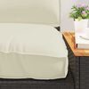vidaXL Pallet Kissen Set 3 pcs Creme 120 x 80 x 12 cm Oxford Stoff