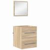 vidaXL Badezimmerm&ouml;bel-Set mit Schubladen Braun 41 x 38,5 x 48 cm