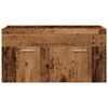 vidaXL 5-tlg. Badm&ouml;bel-Set Altholz-Optik Holzwerkstoff