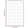 vidaXL Winterbettdecke Silber 155 x 220 cm Satin und Mikrofaser