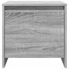 vidaXL Nachttisch Grau Sonoma 45x34x44,5 cm Holzwerkstoff