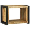 vidaXL Wandw&uuml;rfel mit Speicher Braun 55 x 35 x 40 cm Massivholz Mango